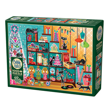 Cobble Hill Puzzles (1000 Pieces): Christmas Cats