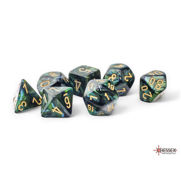 RPG Dice (Mega): Scarab Jade/Gold (CHX22415)