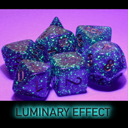 RPG Dice (Mega): Borealis Royal Purple/Gold Luminary (CHX22587)