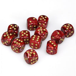 12D6 Set (16mm): Vortex Burgundy/Gold (CHX27634)
