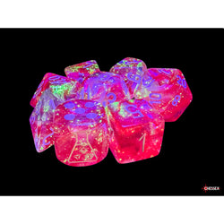 RPG Dice: Borealis Passion/White Luminary (CHX30070)
