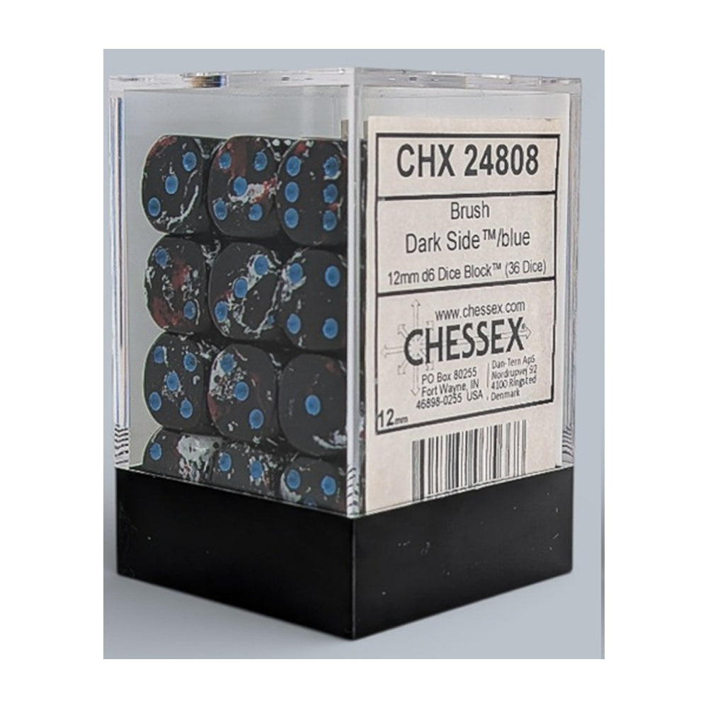 36D6 Set (12mm): Brush Dark Side/Blue (CHX24808)