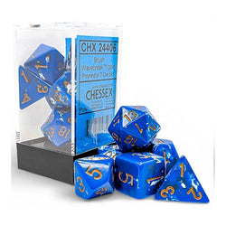 RPG Dice: Brush Wavebreak/Gold (CHX24406)