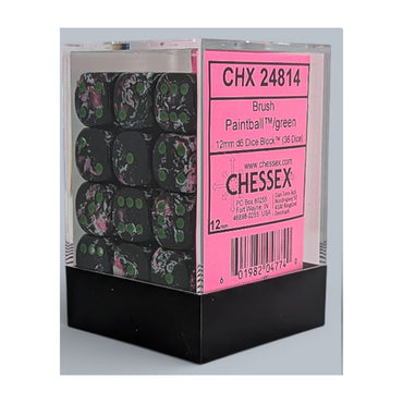 36D6 Set (12mm): Brush Paintball/Green (CHX24814)