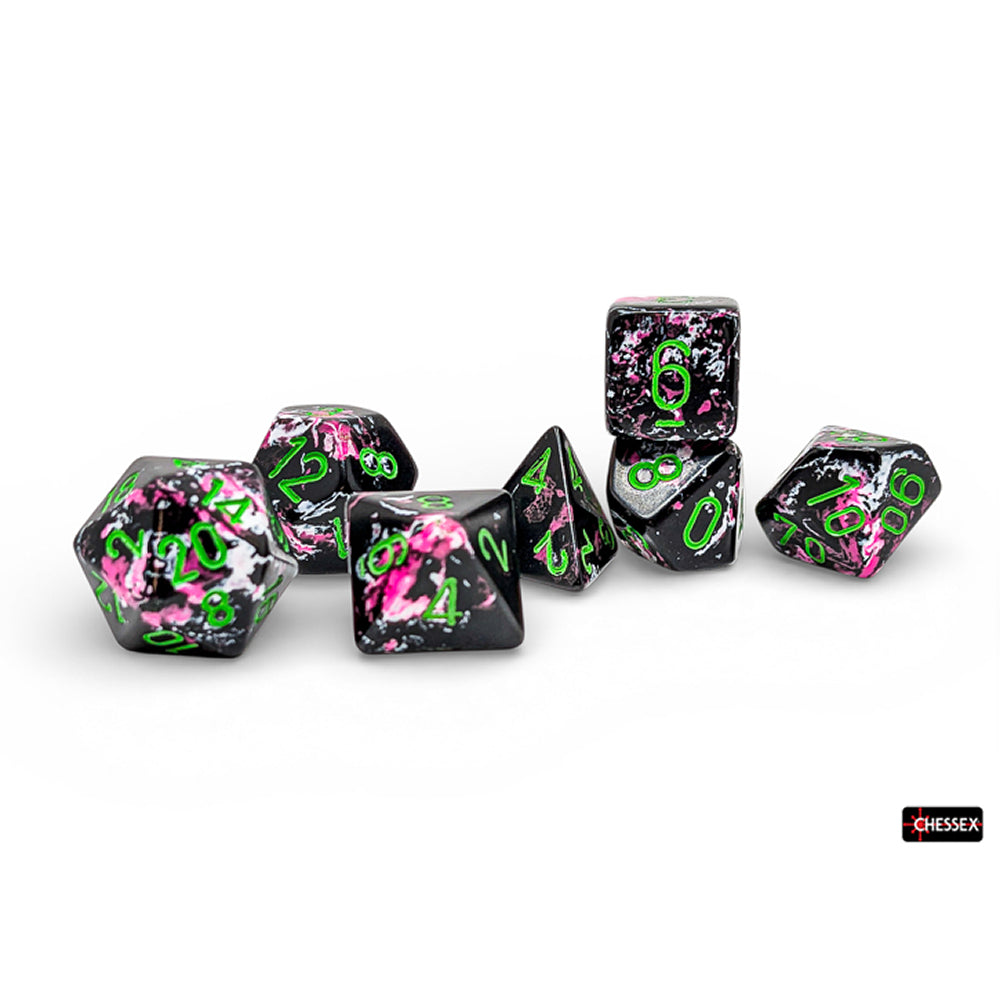 RPG Dice: Brush Paintball/Green (CHX24414)