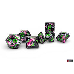 RPG Dice: Brush Paintball/Green (CHX24414)