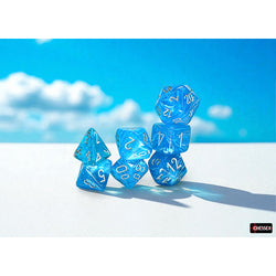 RPG Dice (Mega): Luminary Sky/Silver (CHX22566)