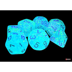 RPG Dice (Mega): Luminary Sky/Silver (CHX22566)