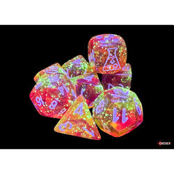 RPG Dice: Nebula Molten/White Luminary (CHX30073)