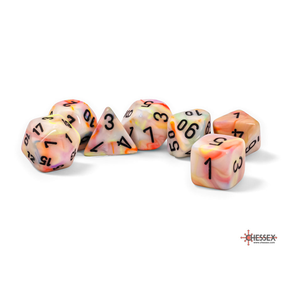 RPG Dice (Mega): Festive Circus/Black UV (CHX22442)