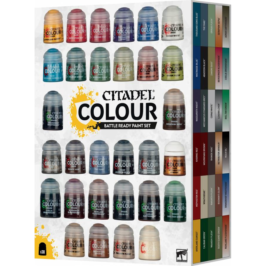 Citadel Colour: Battle Ready Paint Set
