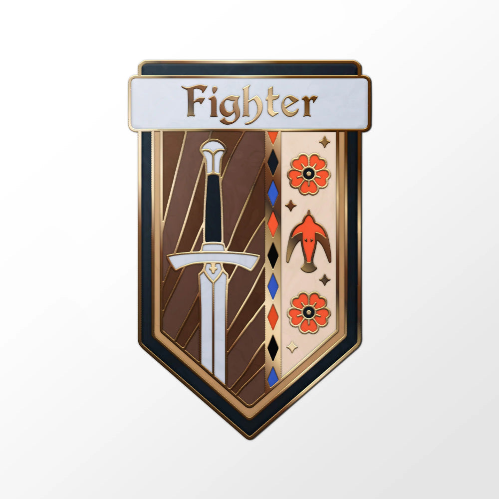 Norse Foundry Stickers: D&D Class - Fighter