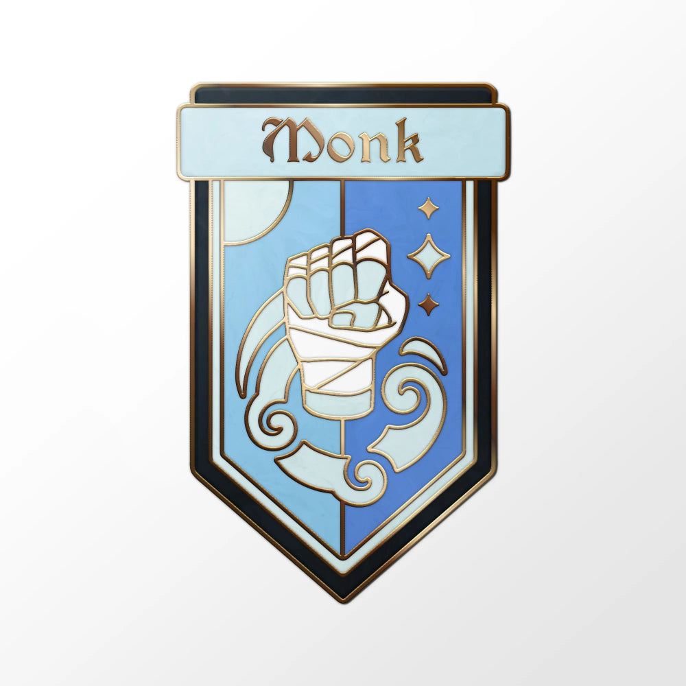 Norse Foundry Stickers: D&D Class - Monk
