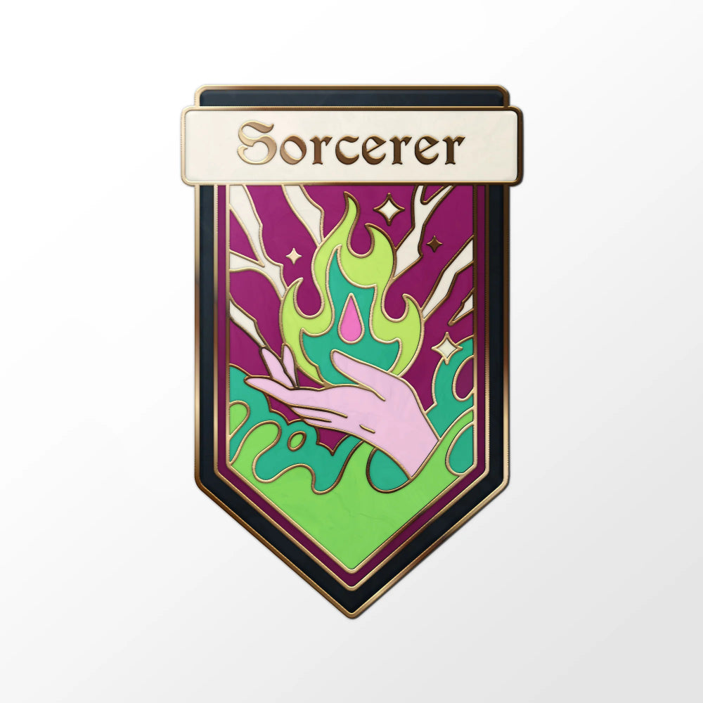 Norse Foundry Stickers: D&D Class - Sorcerer