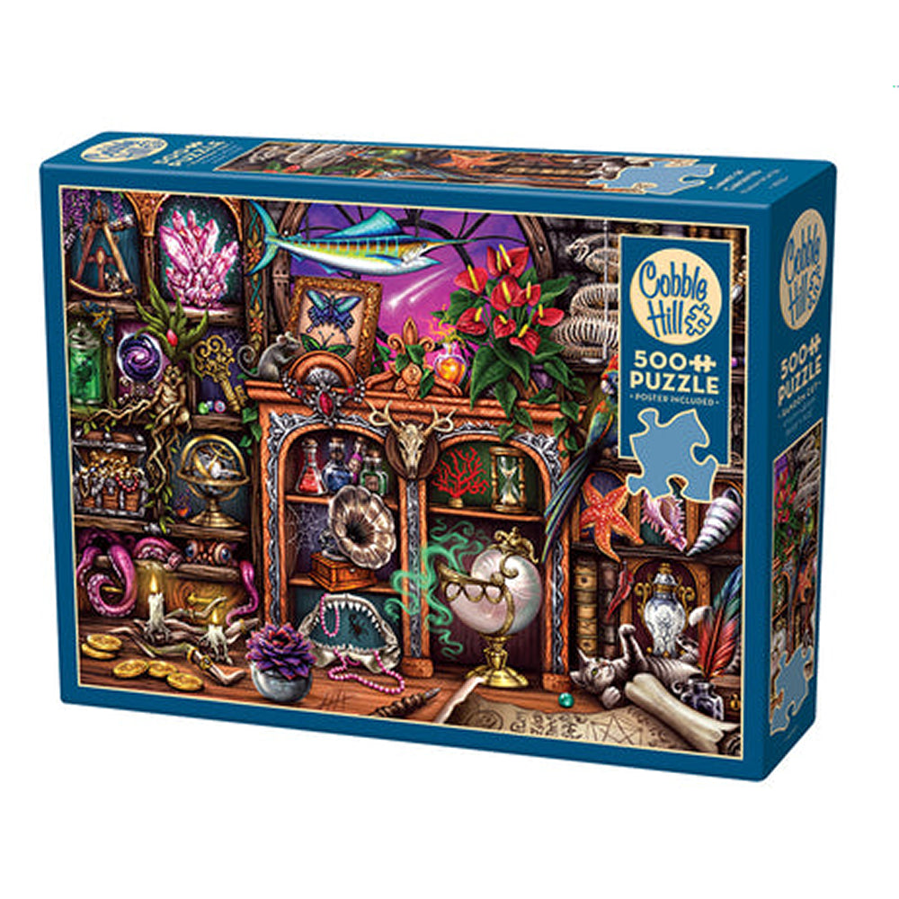 Cobble Hill Puzzles (500 Pieces): Cabinet of Curiosities
