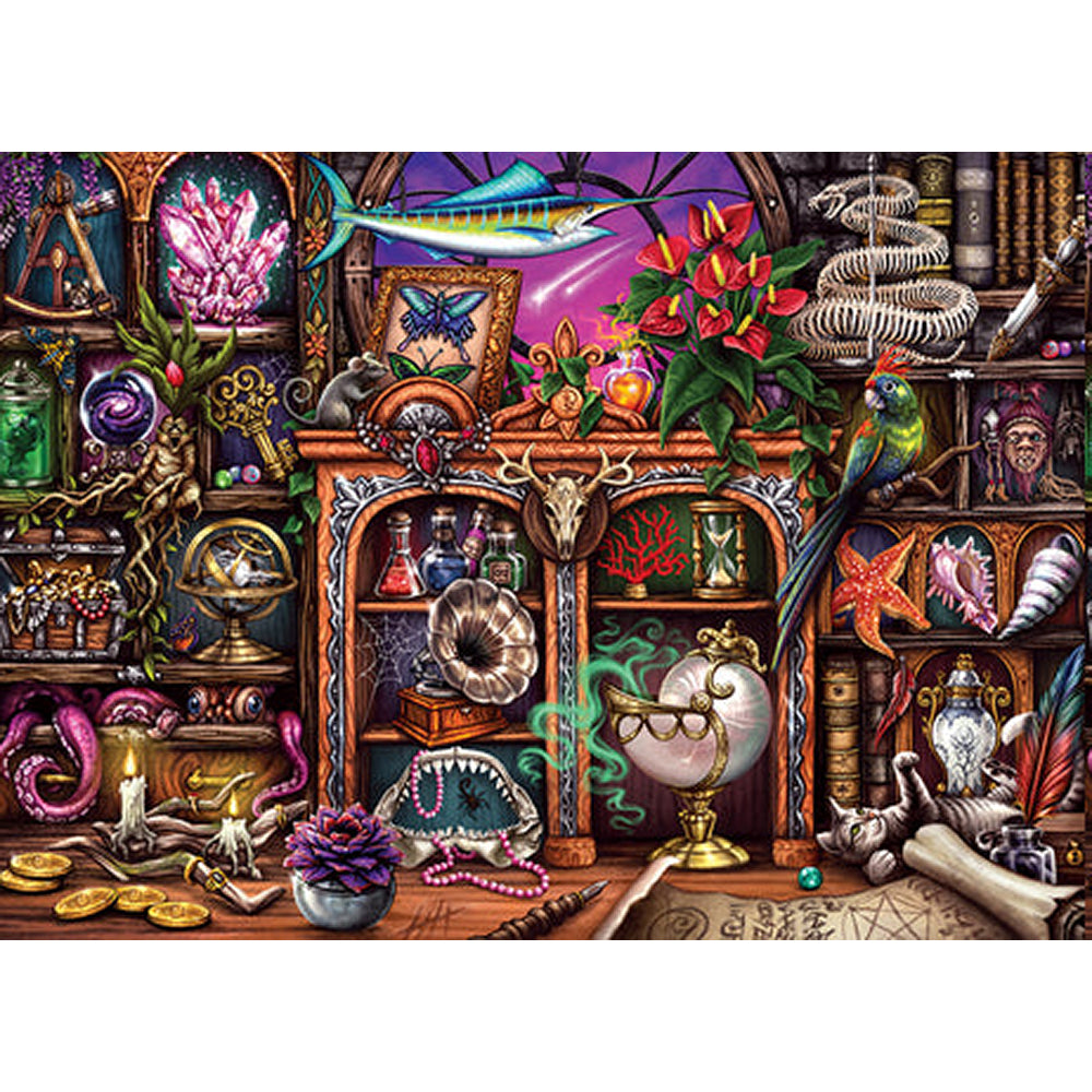 Cobble Hill Puzzles (500 Pieces): Cabinet of Curiosities