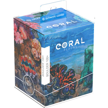 Ultimate Guard Deck Box: Coral Places - Seablue Hush (Holds 100+)