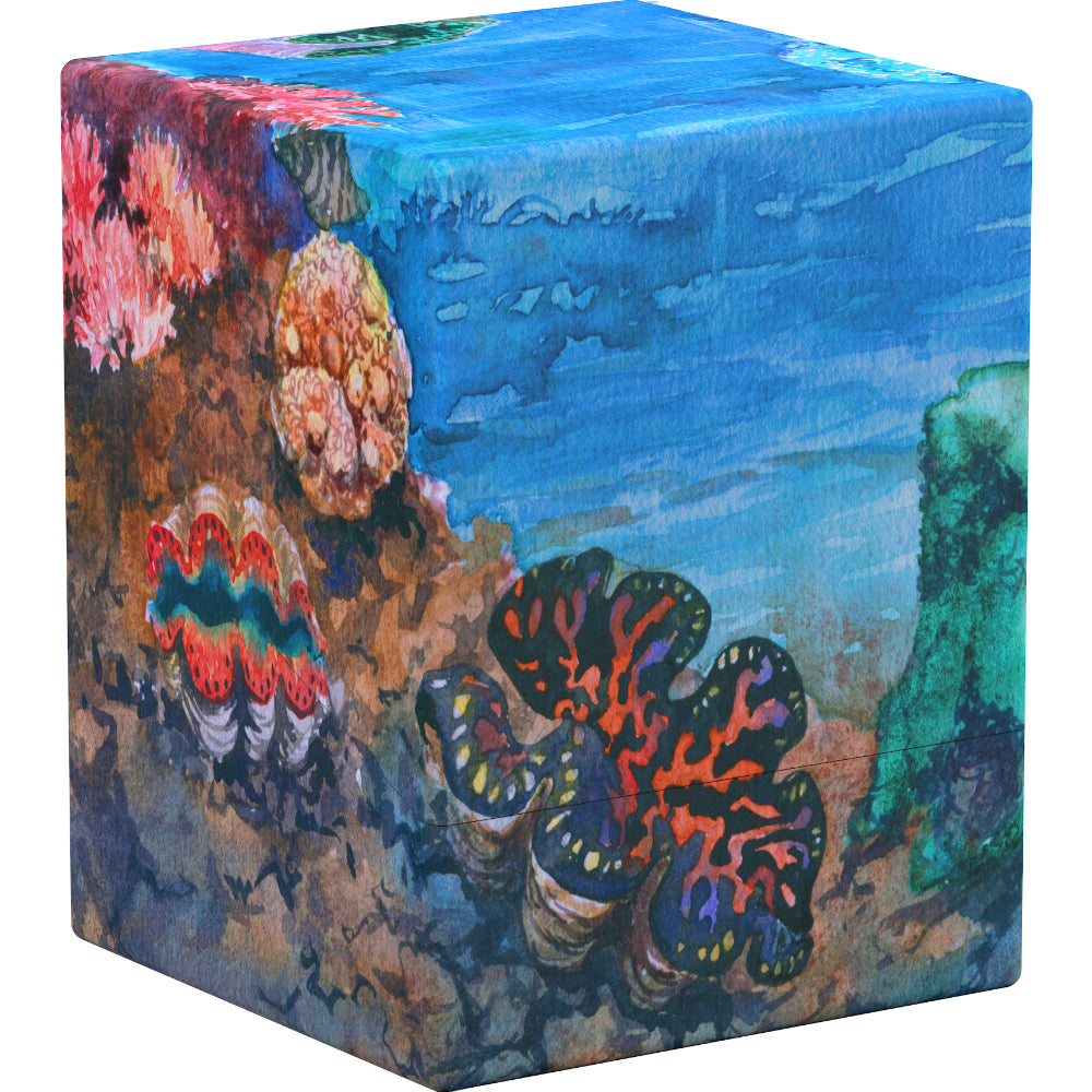 Ultimate Guard Deck Box: Coral Places - Seablue Hush (Holds 100+)