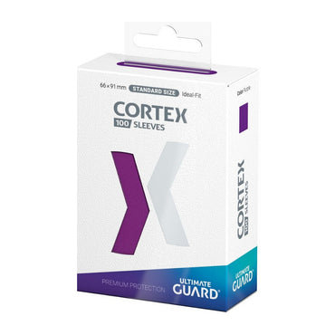 Ultimate Guard Sleeves: Cortex - Glossy Purple (100 Count)
