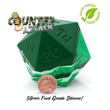 Random EnCounter: Counter Attack Silicone D20