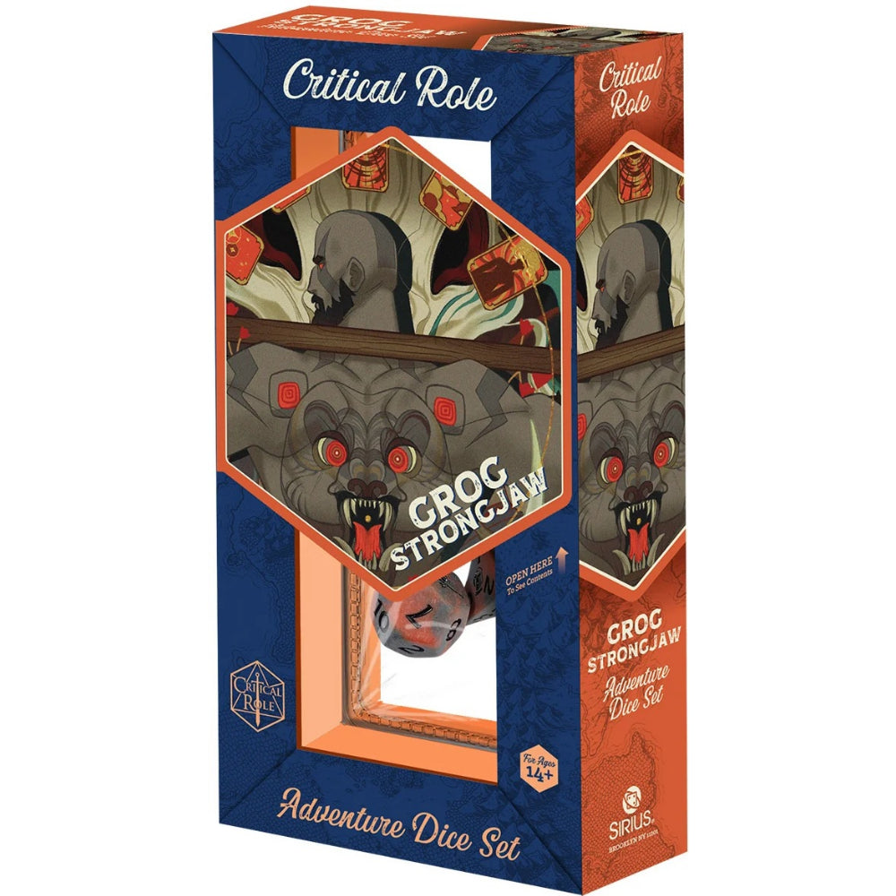 Critical Role Adventure Dice: Grog Strongjaw
