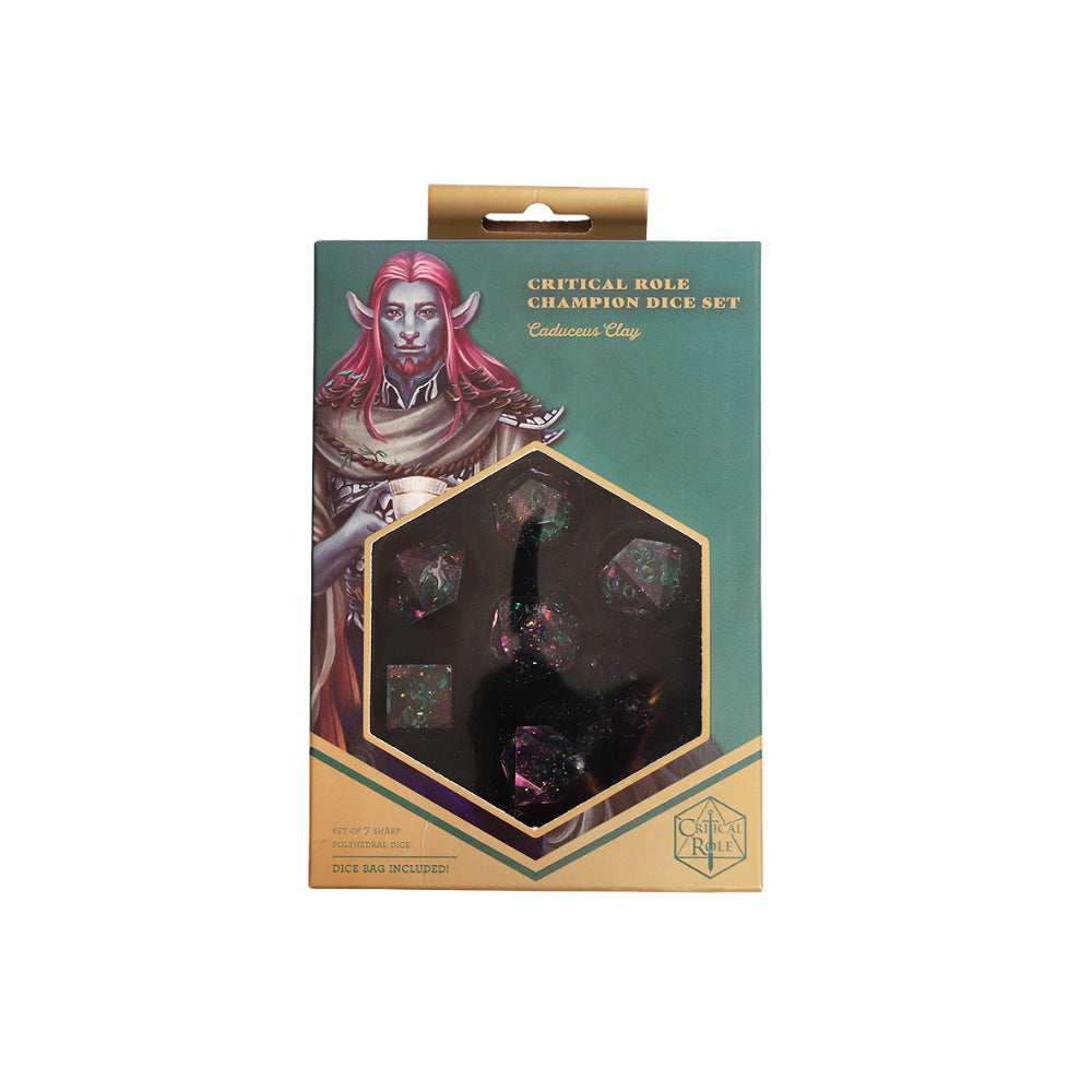 Critical Role: Champion Dice Set - Caduceus Clay