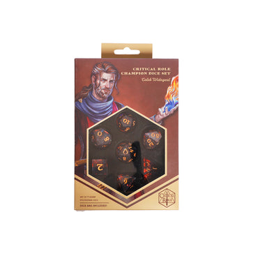 Critical Role: Champion Dice Set - Caleb Widogast