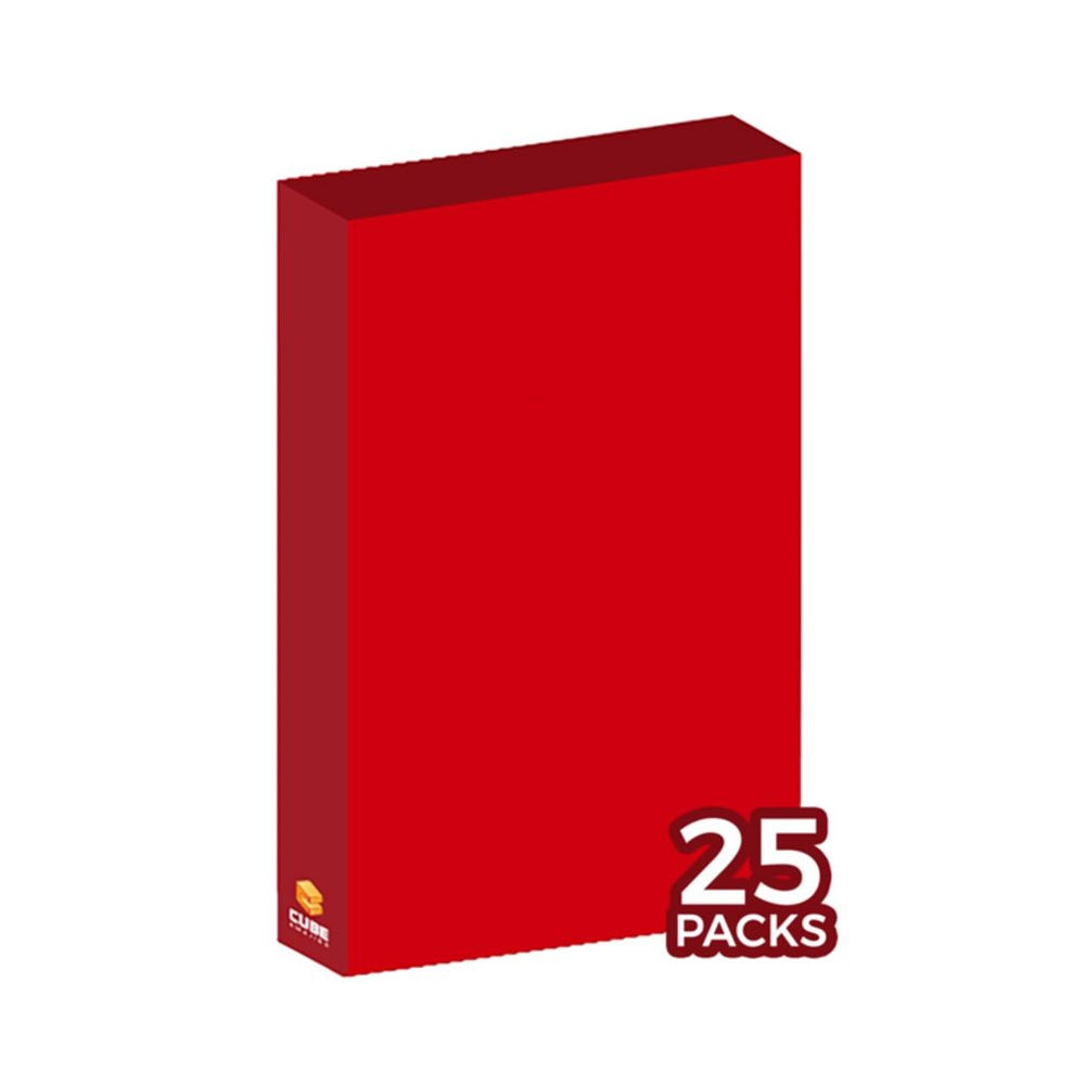 Cubeamajigs: Reusable Gaming Packs - Red (25 Pack)