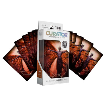 Orange Nebula Curator Sleeves: Masterworks Series - Conduit (Olga Tereshenko) (100 Count)