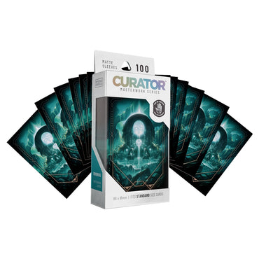 Orange Nebula Curator Sleeves: Masterworks Series - Reverence (Sergio Chaves) (100 Count)