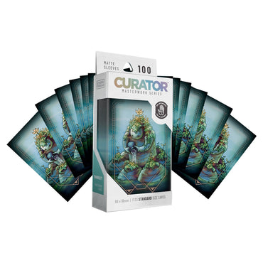 Orange Nebula Curator Sleeves: Masterworks Series - Tranquility (Brittany Bowman) (100 Count)