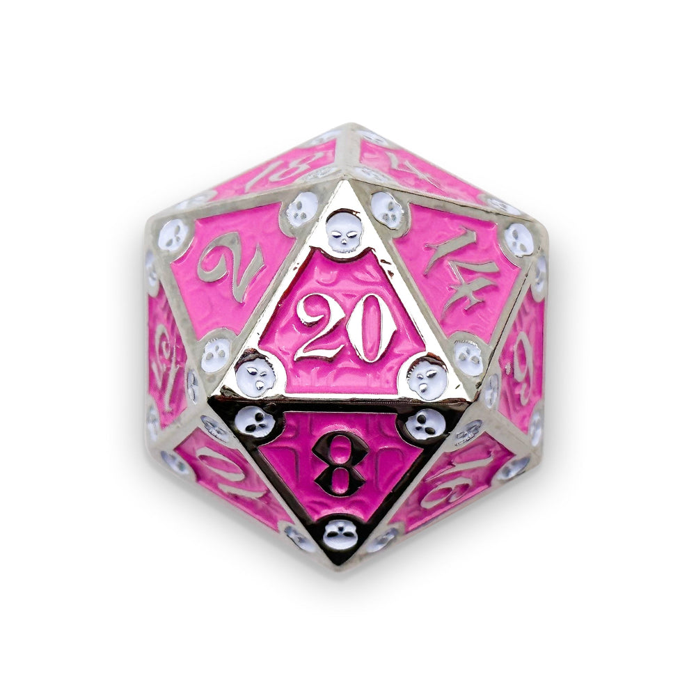 Metal D20 (25mm): Dungeon Delve Runestones - Arcane Trap (Norse Foundry)