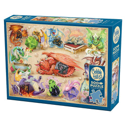Cobble Hill Puzzles (500 Pieces): D20 Dragons