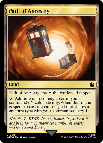 Path of Ancestry (Surge Foil) [Doctor Who]