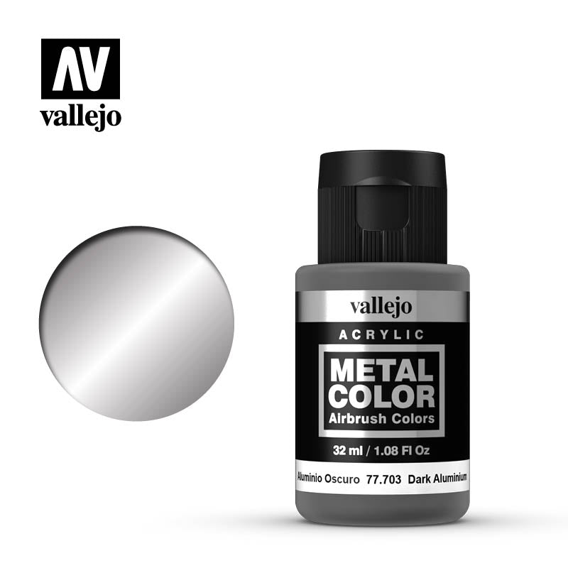 Vallejo: Metal Color - Dark Aluminium (32ml) (77.703)