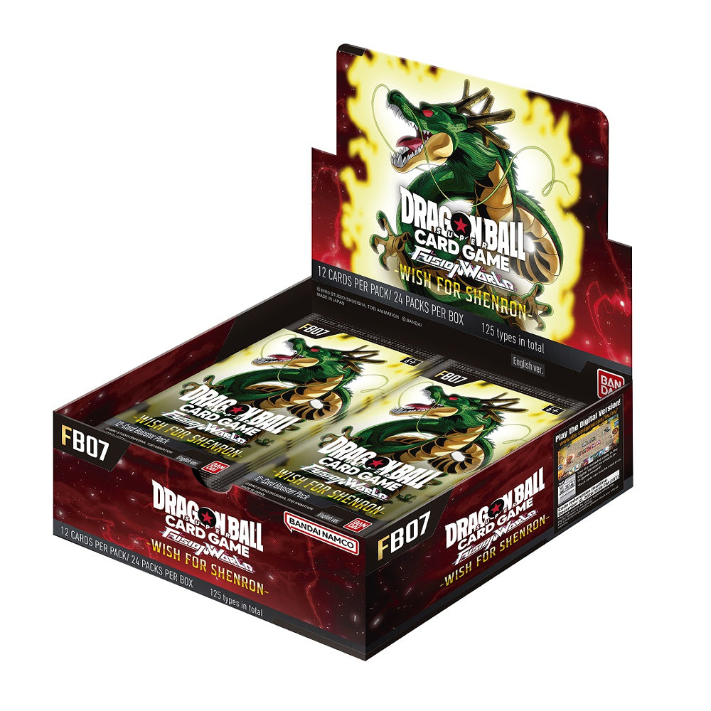 DBS Fusion World: (FB07) Wish for Shenron Booster Box