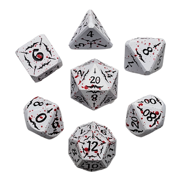 Forged Dice: Metal RPG Set - Deadly Game