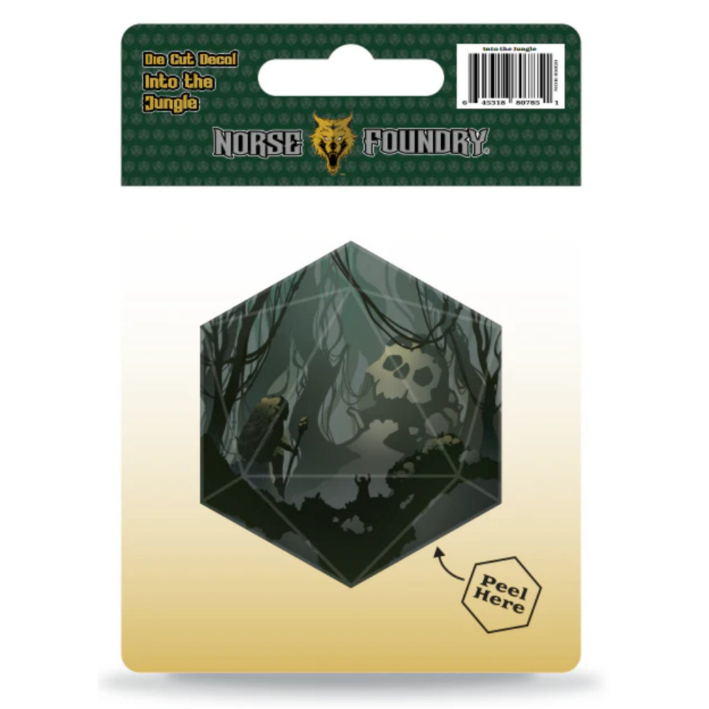 Norse Foundry Stickers: Die Cut Decal - Into the Jungle