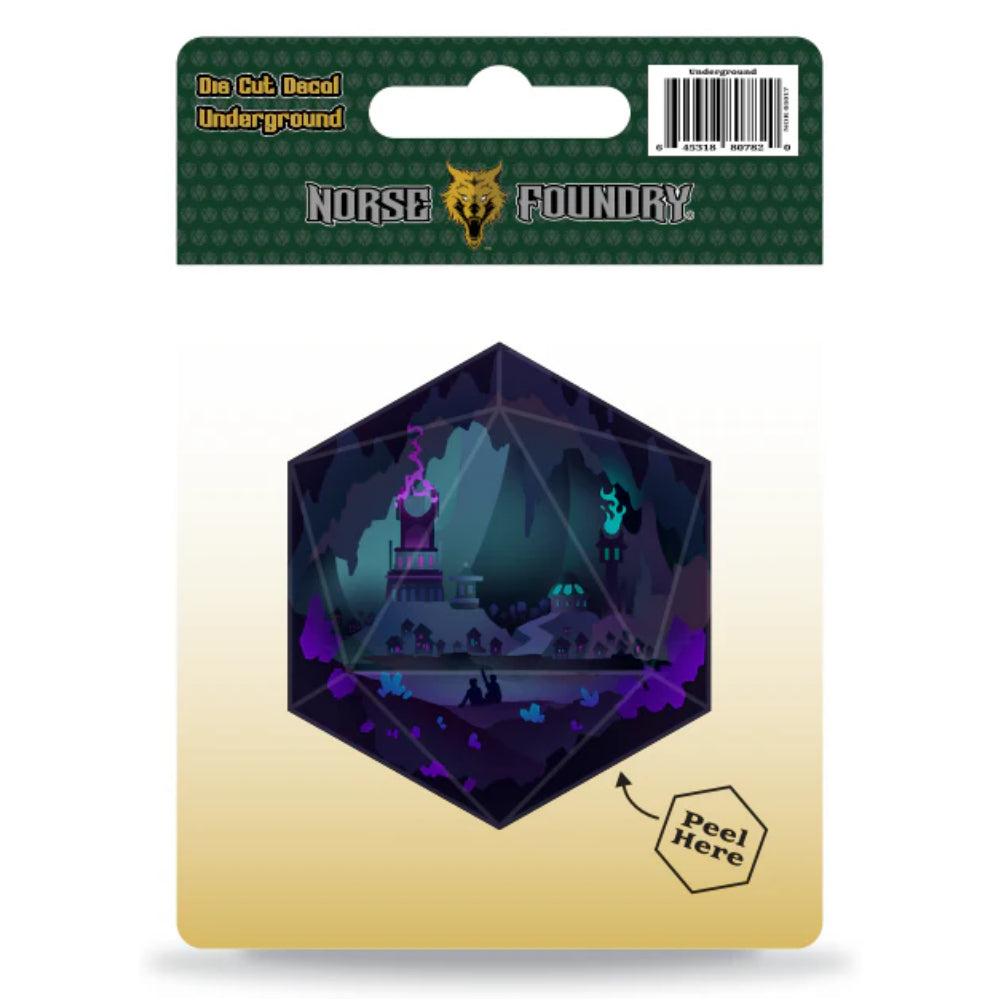 Norse Foundry Stickers: Die Cut Decal - Underground