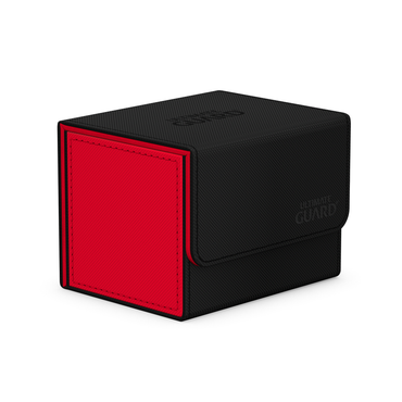 Ultimate Guard Deck Case Sidewinder Red&Black100+