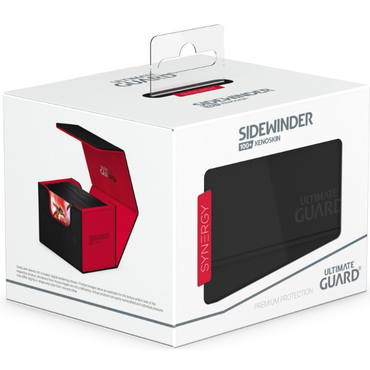 Ultimate Guard Deck Case Sidewinder Red&Black100+