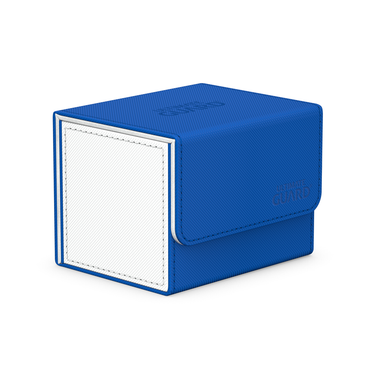 Ultimate Guard Deck Case Sidewinder Blue&White 100+