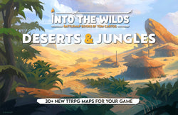 Into The Wilds Battlemaps: Deserts and Villages