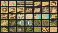 Into The Wilds Battlemaps: Deserts and Villages