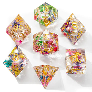 Resin RPG Dice: Essence of Spring (HYMGHO)