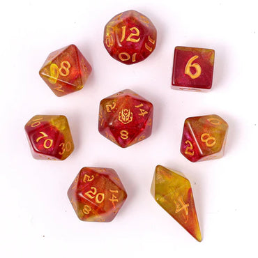 RPG Dice: Phoenix Feather (HYMGHO)