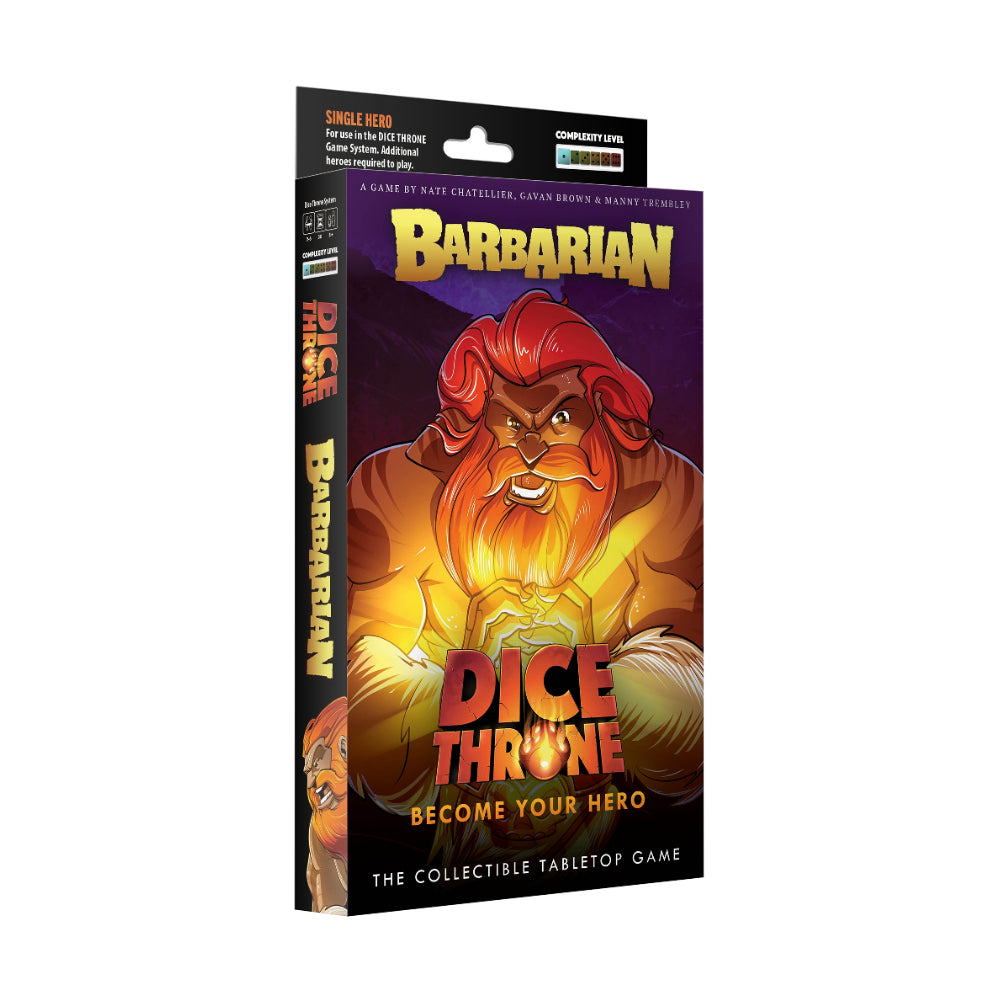 Dice Throne S1 (Rerolled): Single Hero - Barbarian