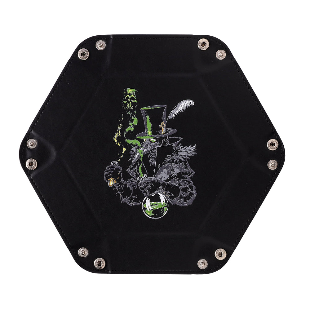 HYMGHO Dice Tray: Table Armor - Plague Doctor