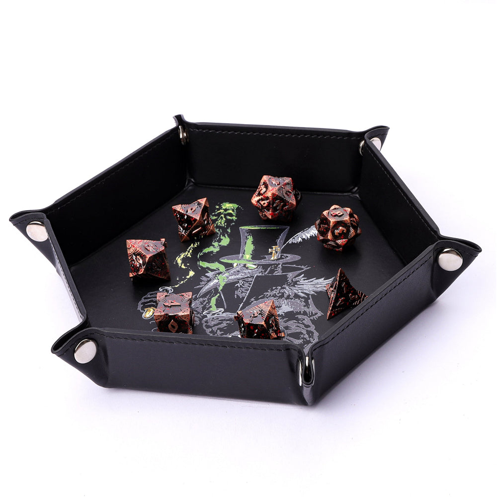 HYMGHO Dice Tray: Table Armor - Plague Doctor
