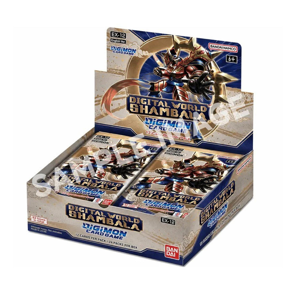 Digimon: (EX-12) Digital World Shambala Extra Booster Box